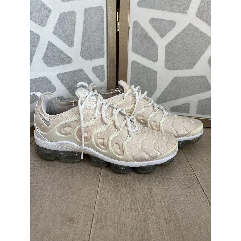 Nike Air Vapormax Plus Platinum Men 10.5 Wm 12 Eu 44.5 Retro Running Sneakers
